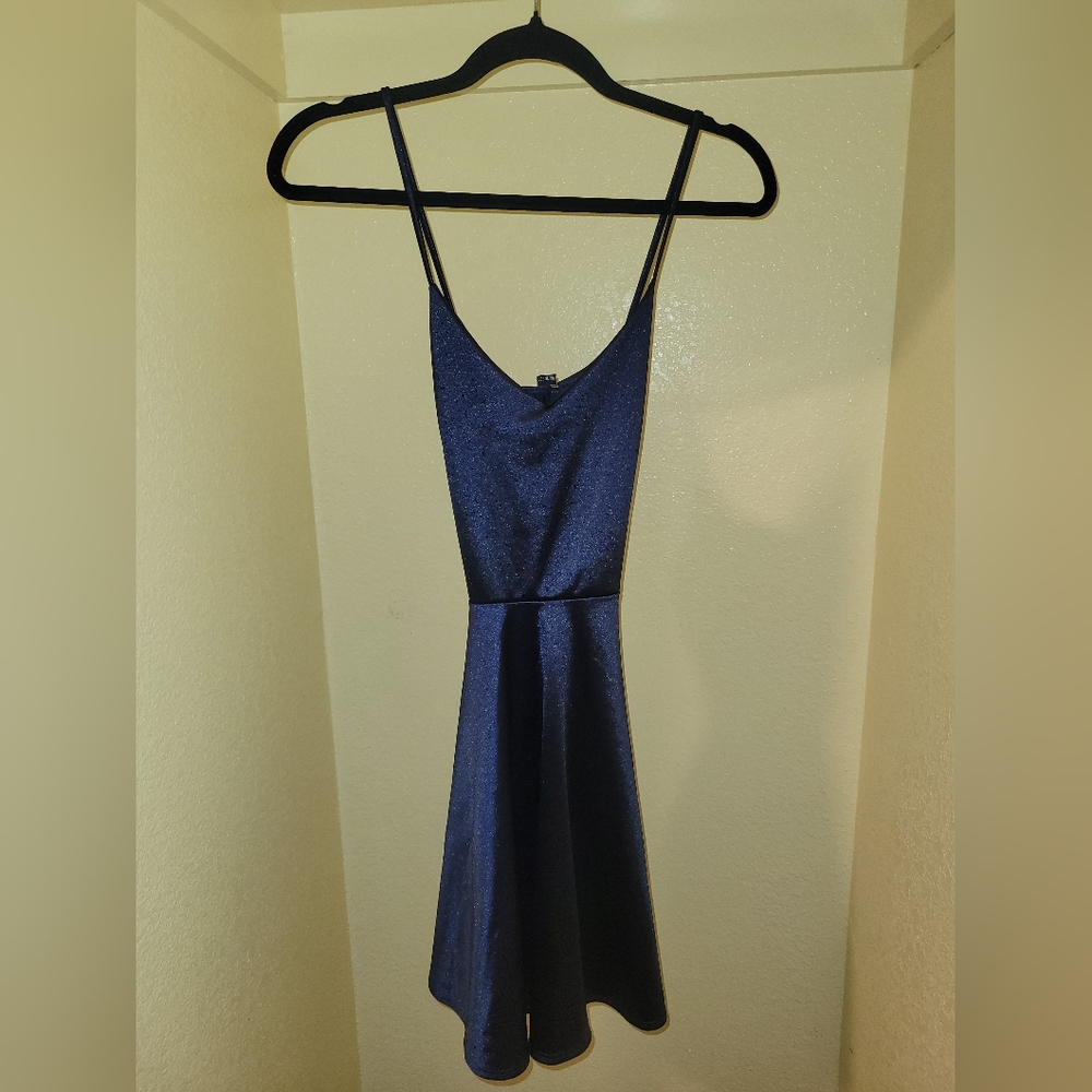 Windsor Navy Blue Formal Dress Size S